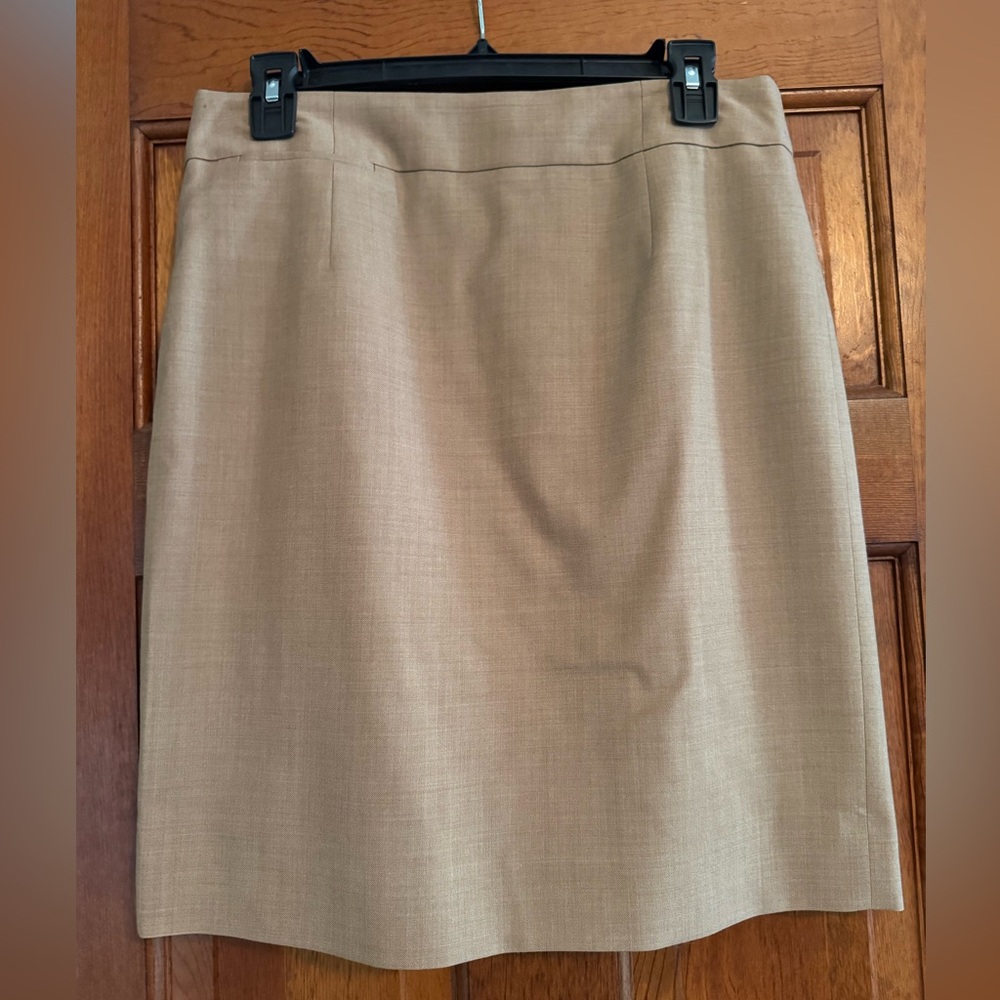 J Crew 8P Classic Tan (camel) Women's Skirt